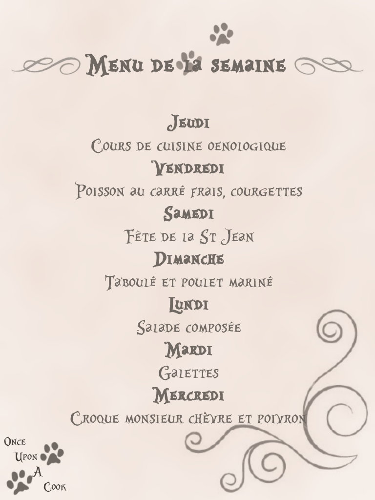 Menu #19
