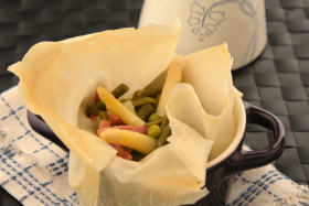 Les corolles de légumes…