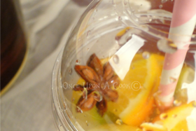 La sangria blanche…