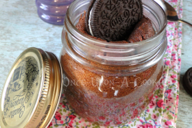 Le fondant au chocolat, coeur d’Oreo…