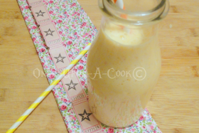 Le lassi à la banane et aux abricots…