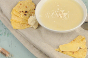 Le velouté de chou-fleur et ses tortillas…
