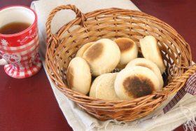 Les muffins anglais au lait ribot