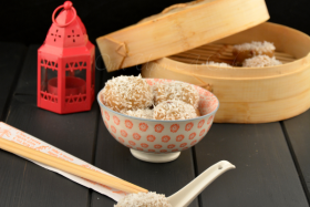 Les perles de coco à la pâte à tartiner…