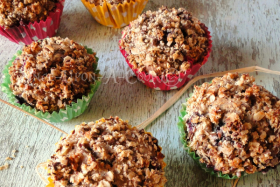 Les russian muffins aux myrtilles…