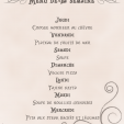 Le menu de la semaine #2